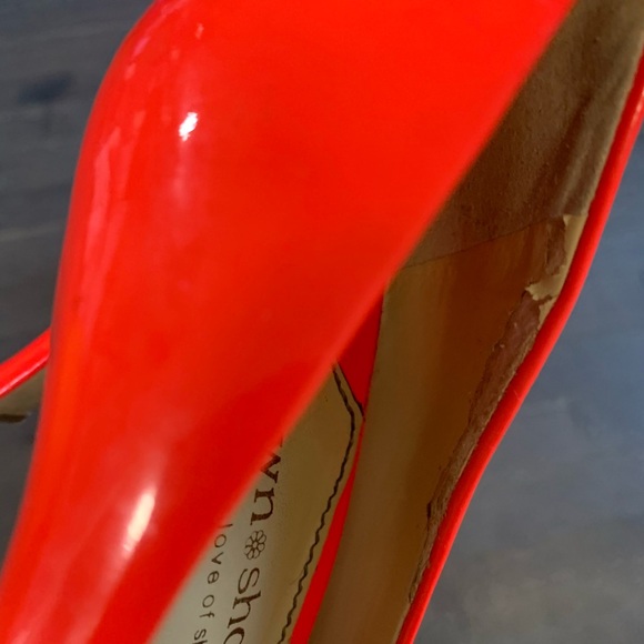 Hot Neon Pink Three Inch Heels from Town Shoes Women’s 7.5 - Picture 4 of 11